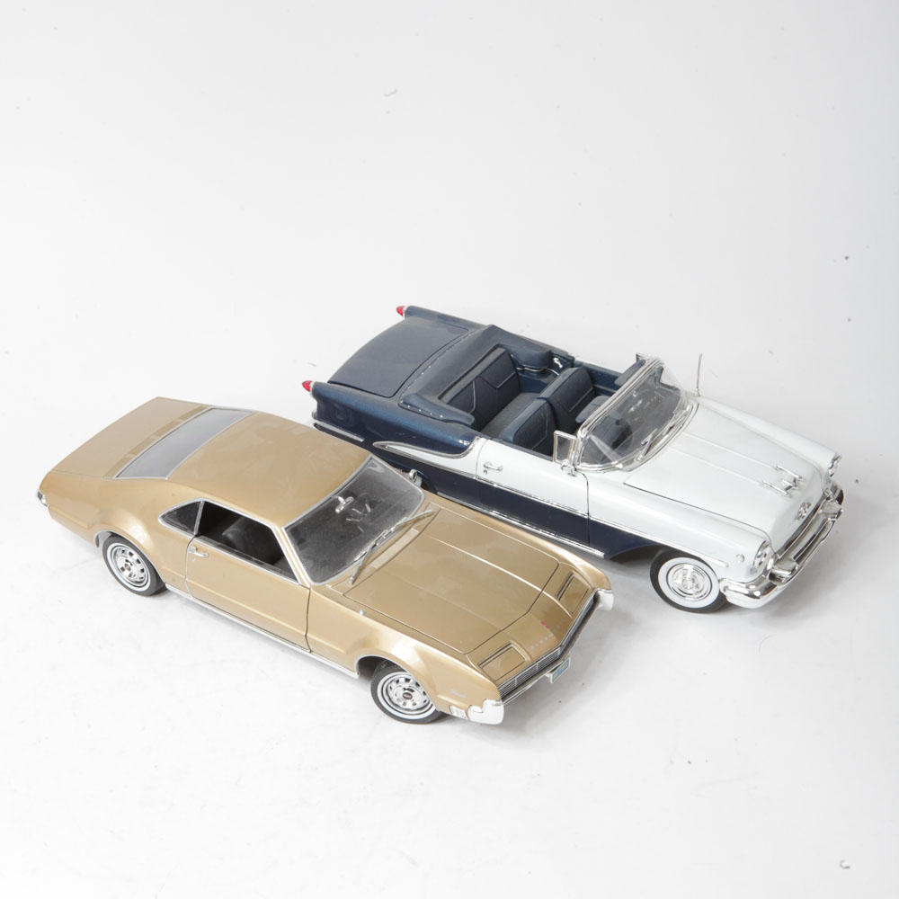 1950s-1960s Oldsmobile Die-Cast Cars