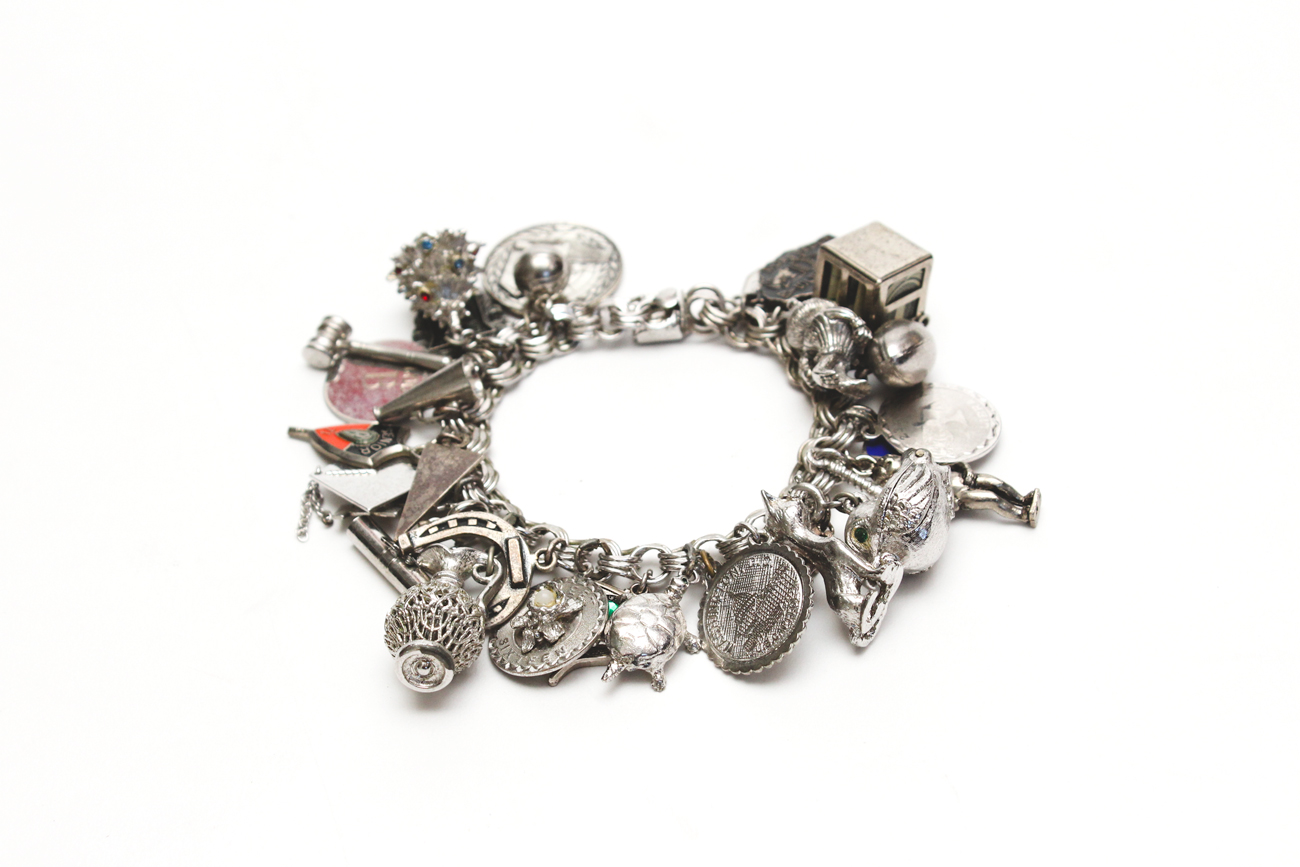 Sterling Silver Charm Bracelet