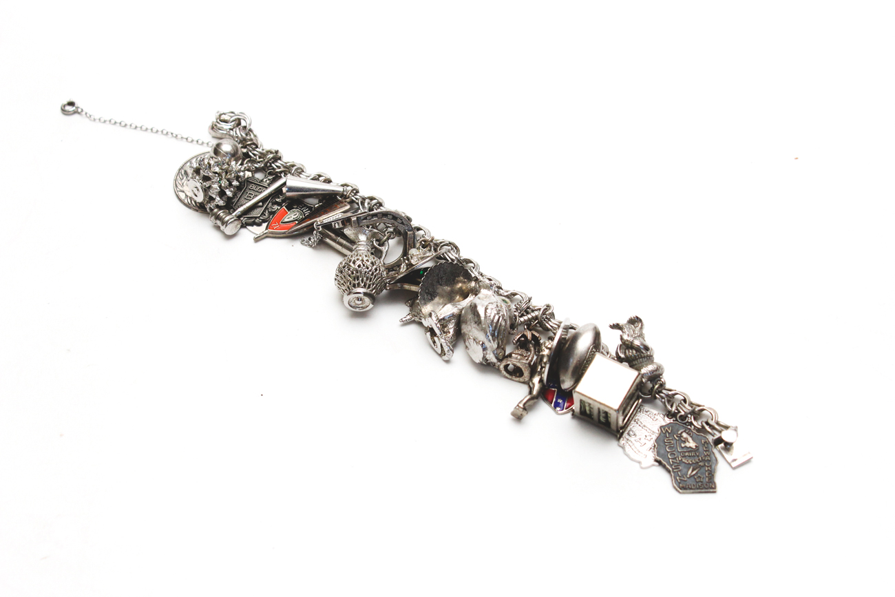 Sterling Silver Charm Bracelet