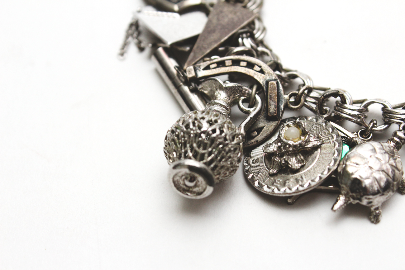 Sterling Silver Charm Bracelet