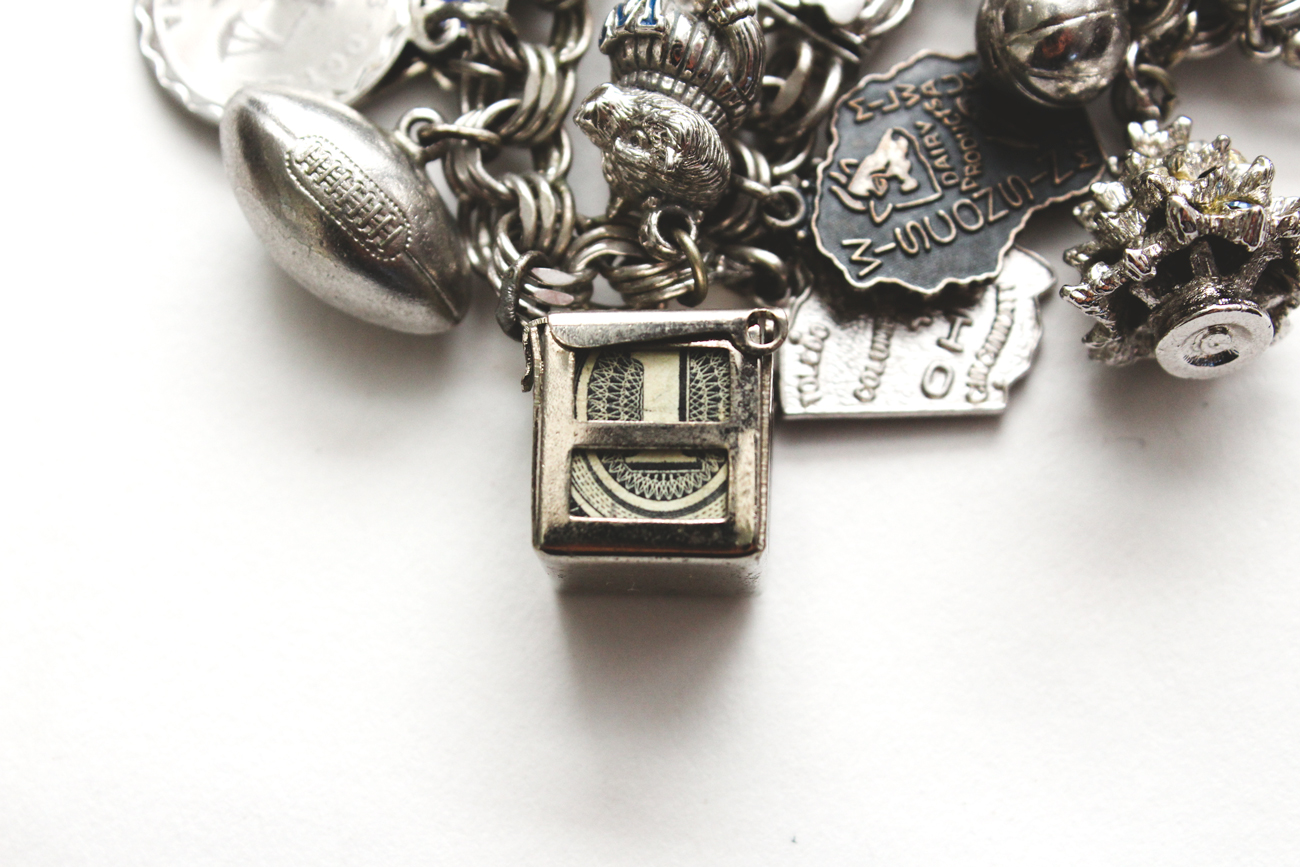 Sterling Silver Charm Bracelet