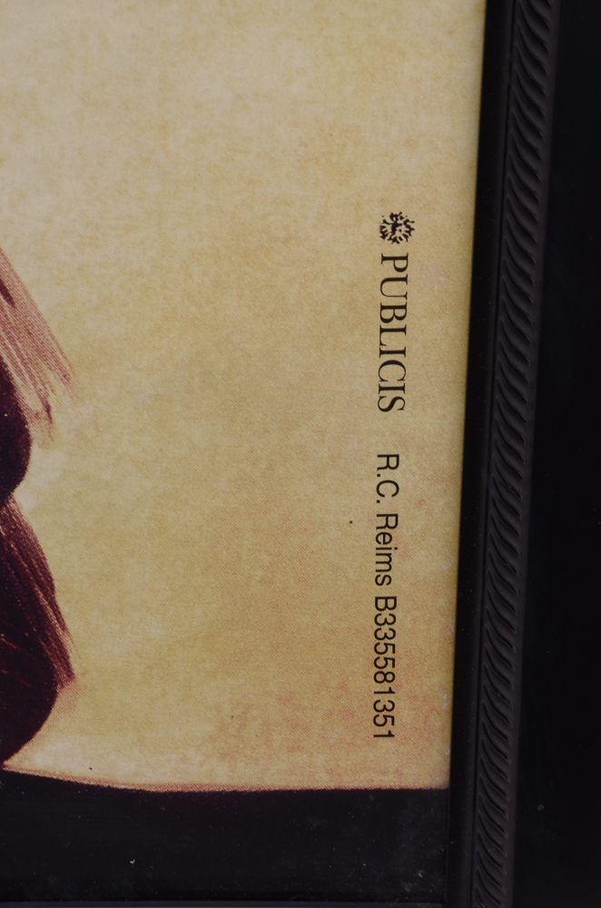 Large Format "L'Instant Taittinger" Offset Lithograph Poster