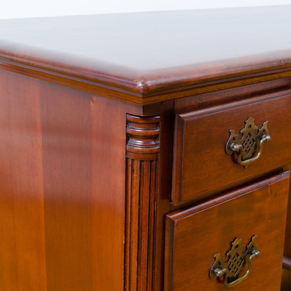 Chippendale Style Mahogany Desk and Chair