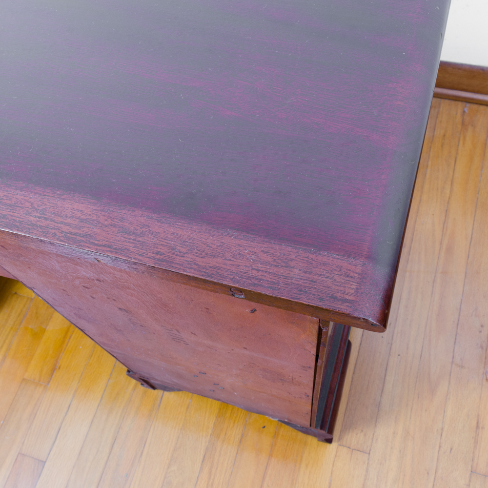 Chippendale Style Mahogany Desk and Chair