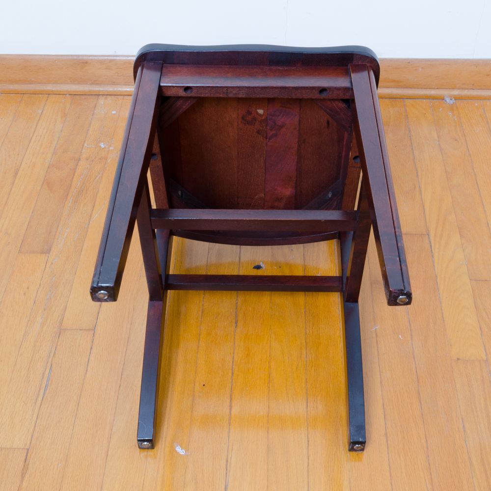 Chippendale Style Mahogany Desk and Chair