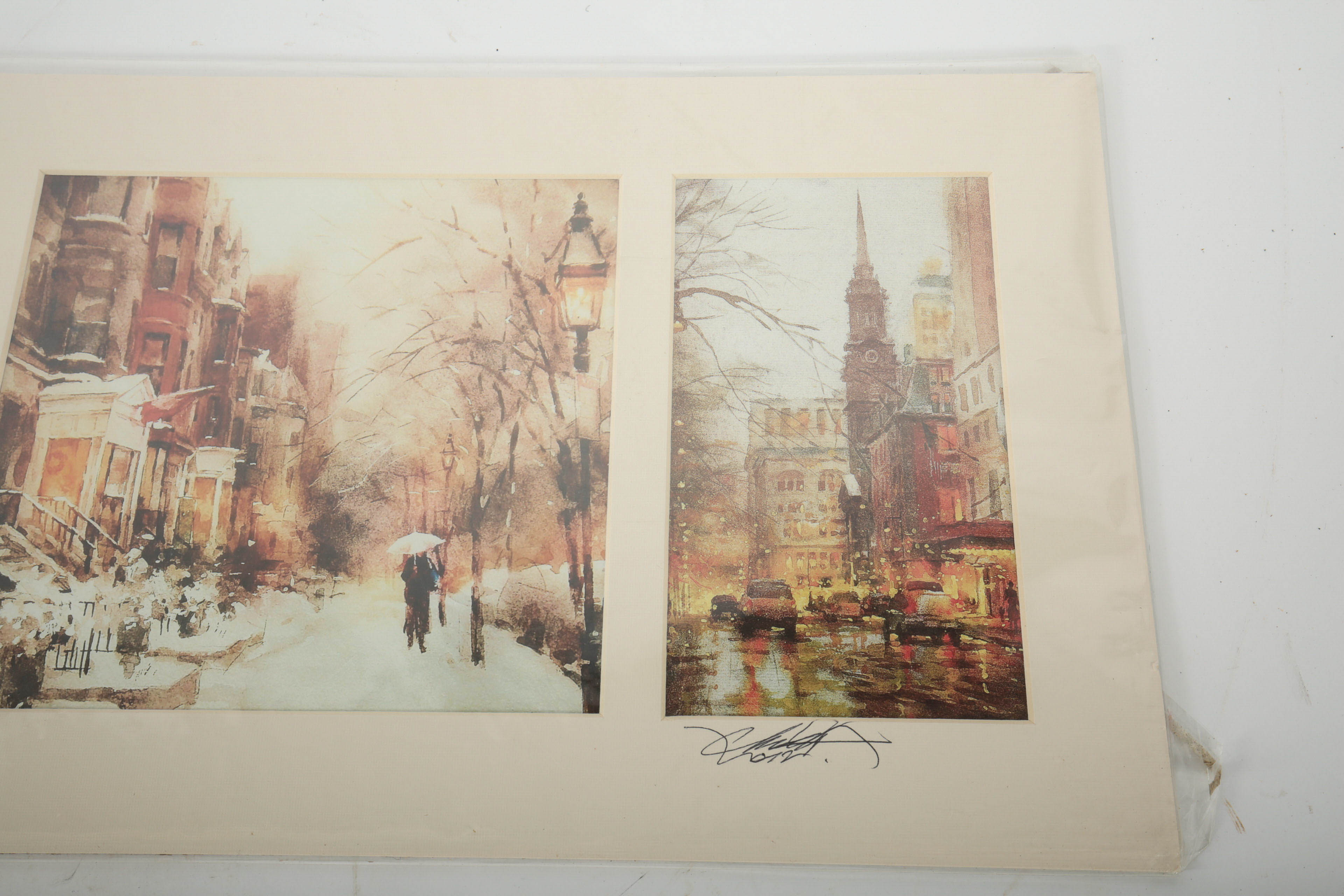Charlie Wang Reproduction Prints on Paper of Street Views