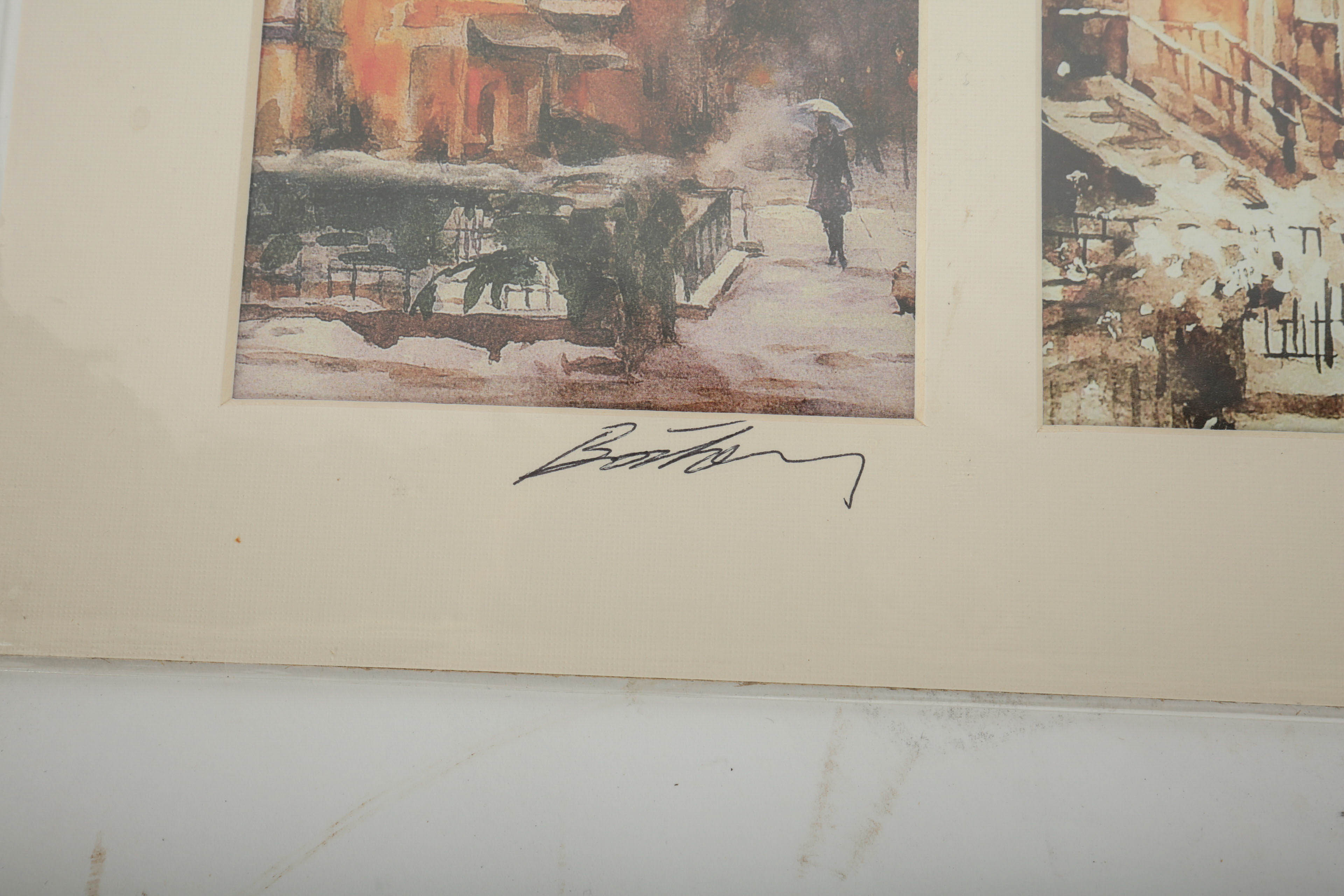 Charlie Wang Reproduction Prints on Paper of Street Views