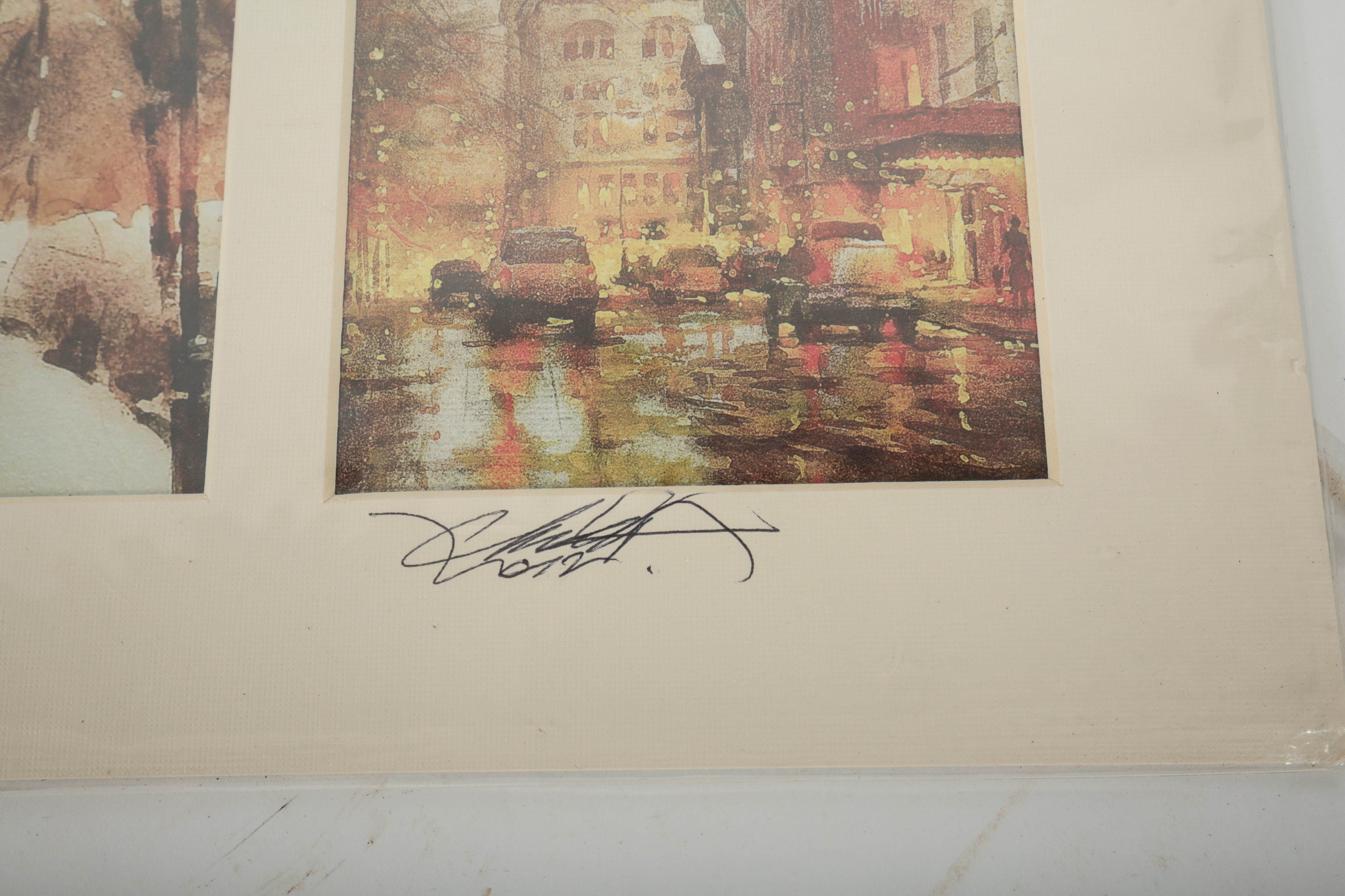 Charlie Wang Reproduction Prints on Paper of Street Views