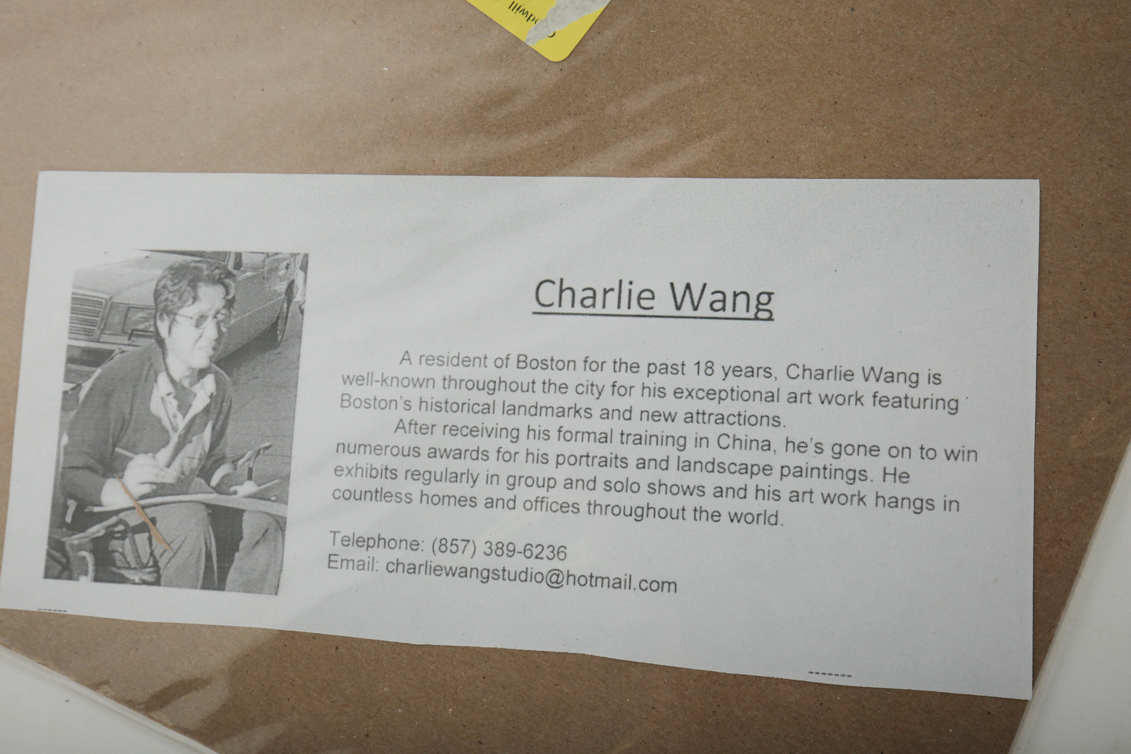 Charlie Wang Reproduction Prints on Paper of Street Views