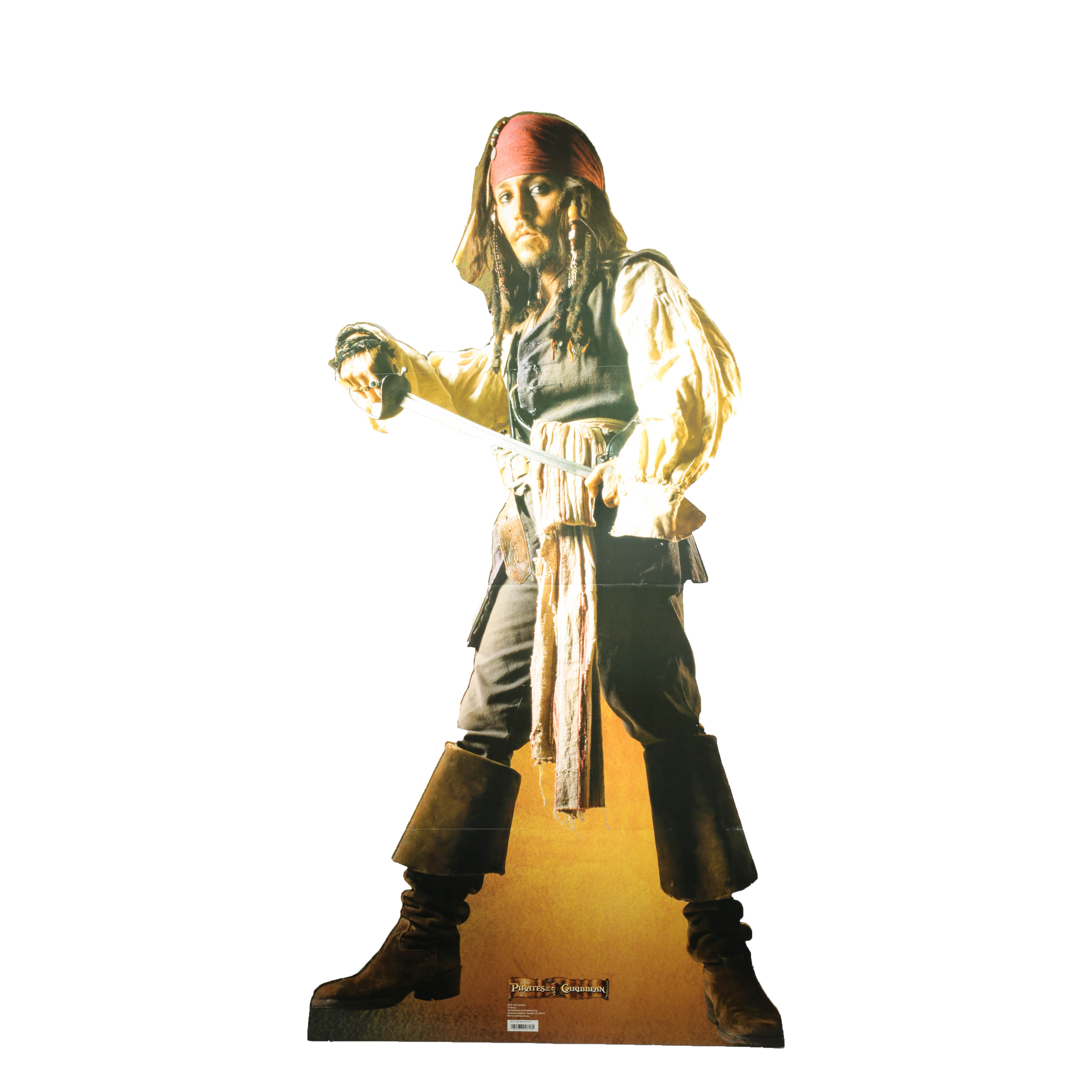 Life Size Jack Sparrow Standup Display