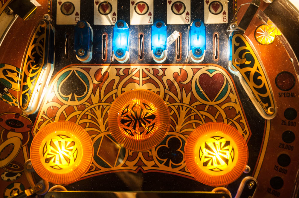 1982 Bally 'Speakeasy" Pinball Repurposed as Table