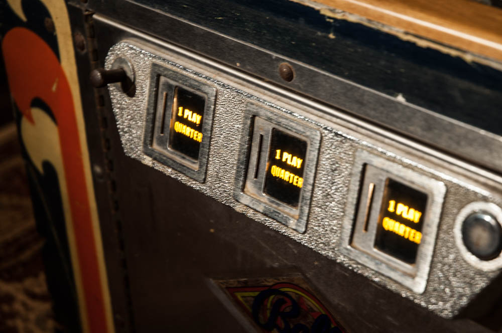 1982 Bally 'Speakeasy" Pinball Repurposed as Table