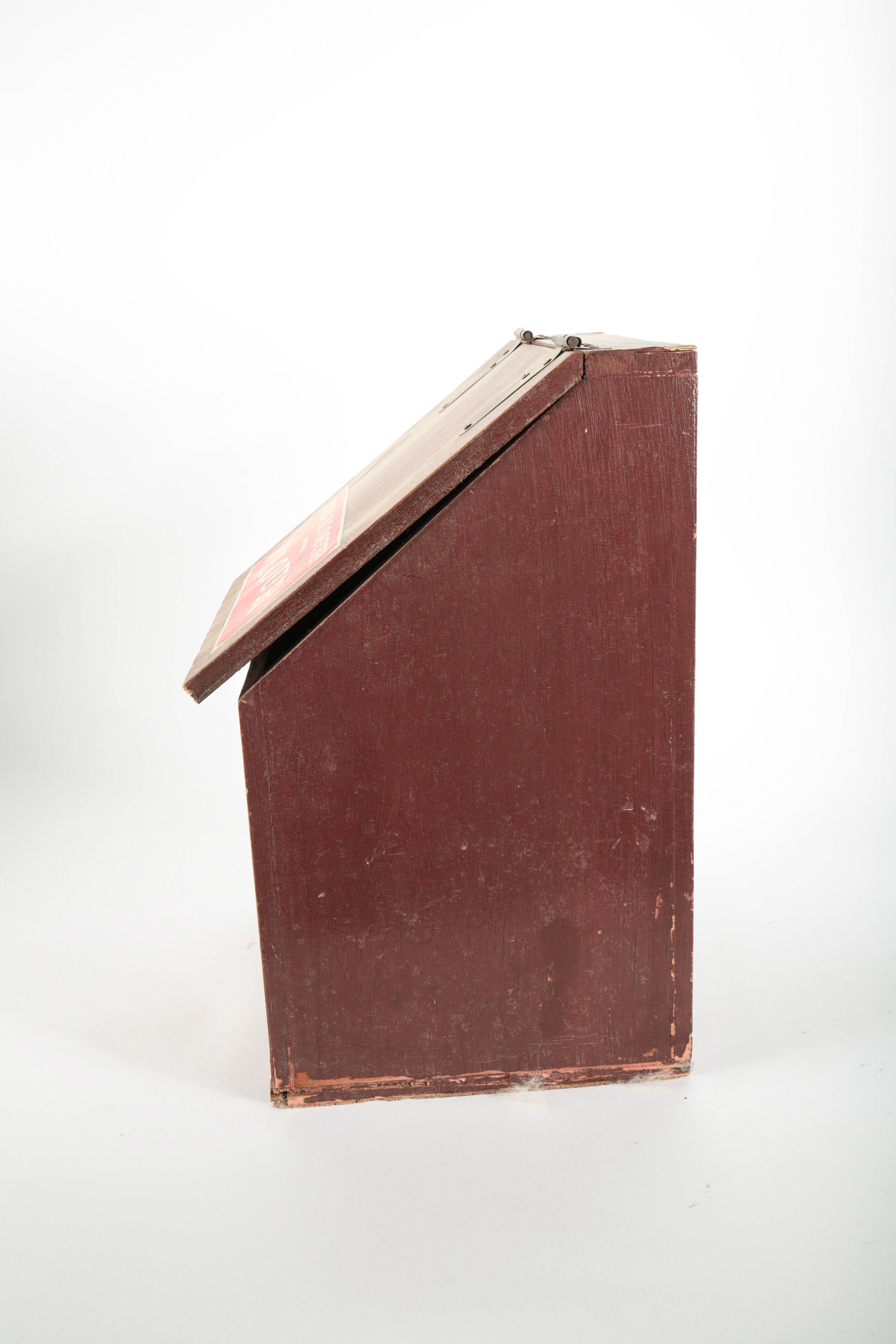 Vintage Red Rooster Flour Box