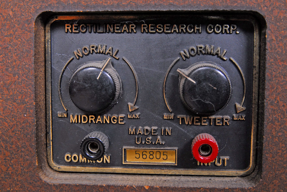 Rectilinear Stereo Speakers