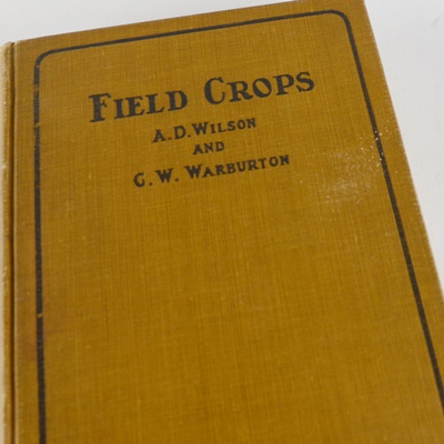 Wilson & Warburton "Field Crops" and Ivins "Fifty Famous Farmers" Books