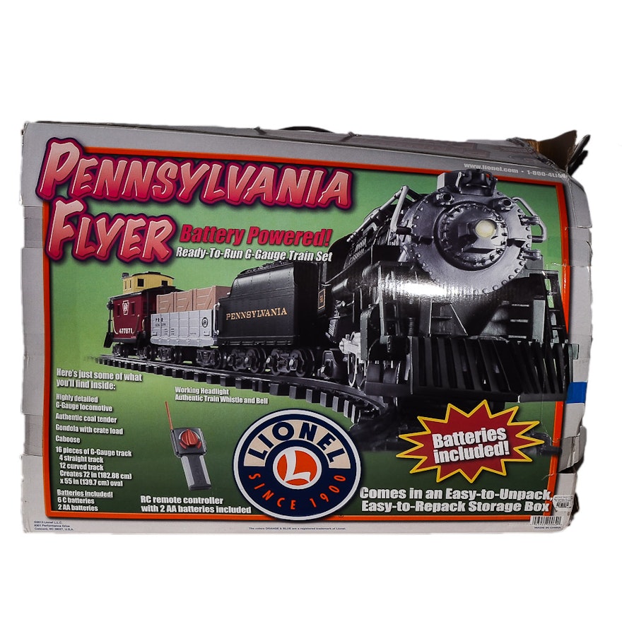 Lionel Pennsylvania Flyer Model Train Set