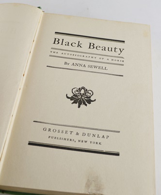 Anna Sewell "Black Beauty" Hardcover Book