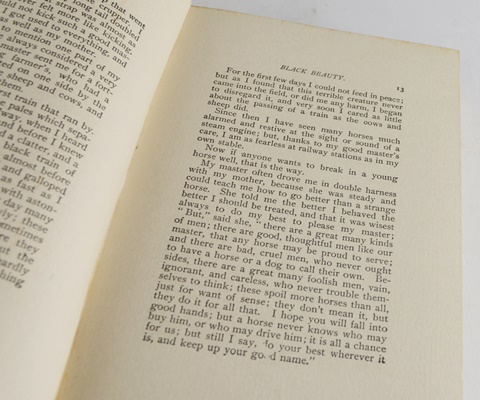 Anna Sewell "Black Beauty" Hardcover Book