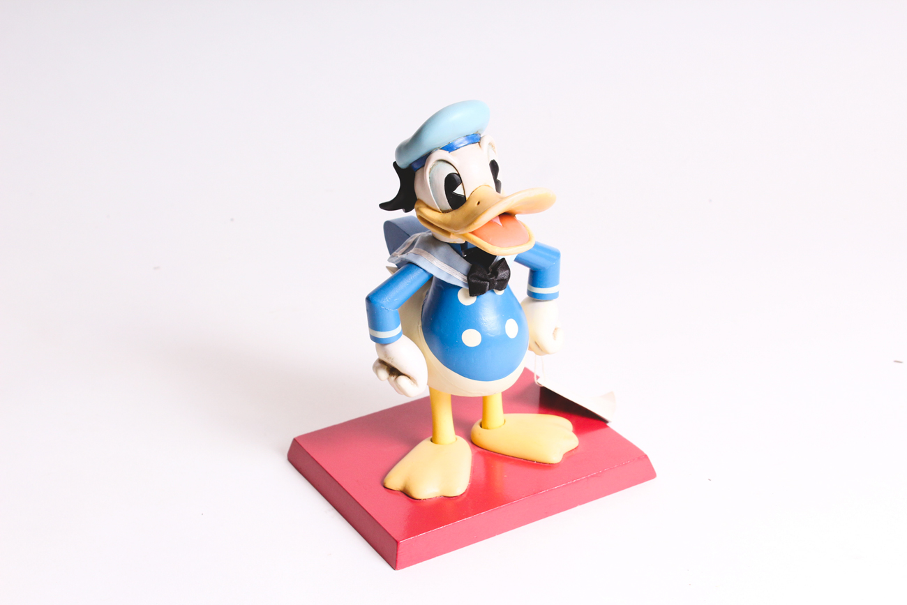 Grouping of Wooden Disney Nutcrackers