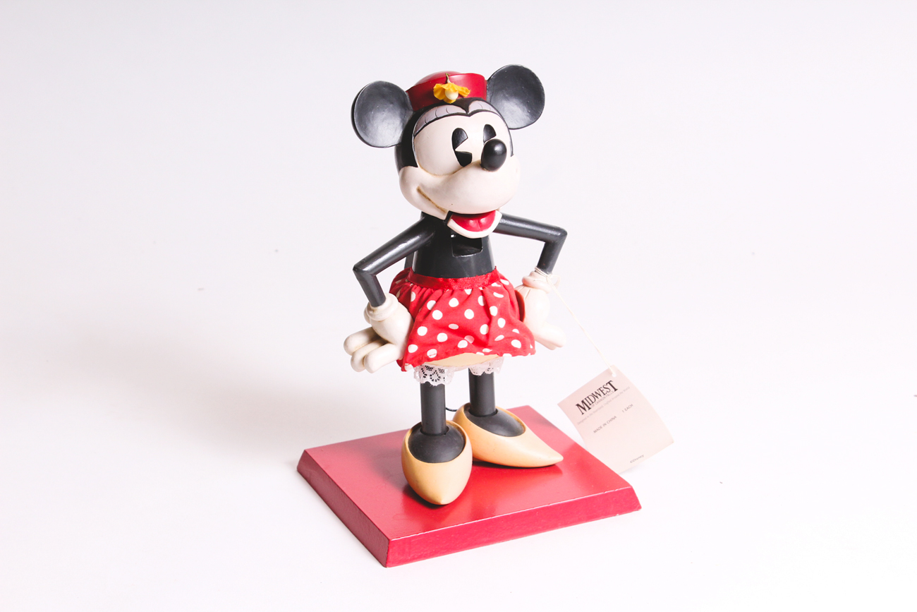 Grouping of Wooden Disney Nutcrackers