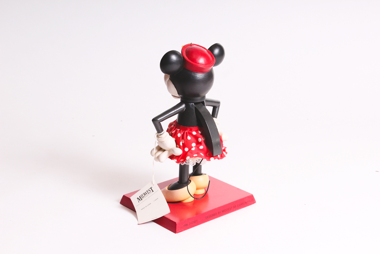 Grouping of Wooden Disney Nutcrackers