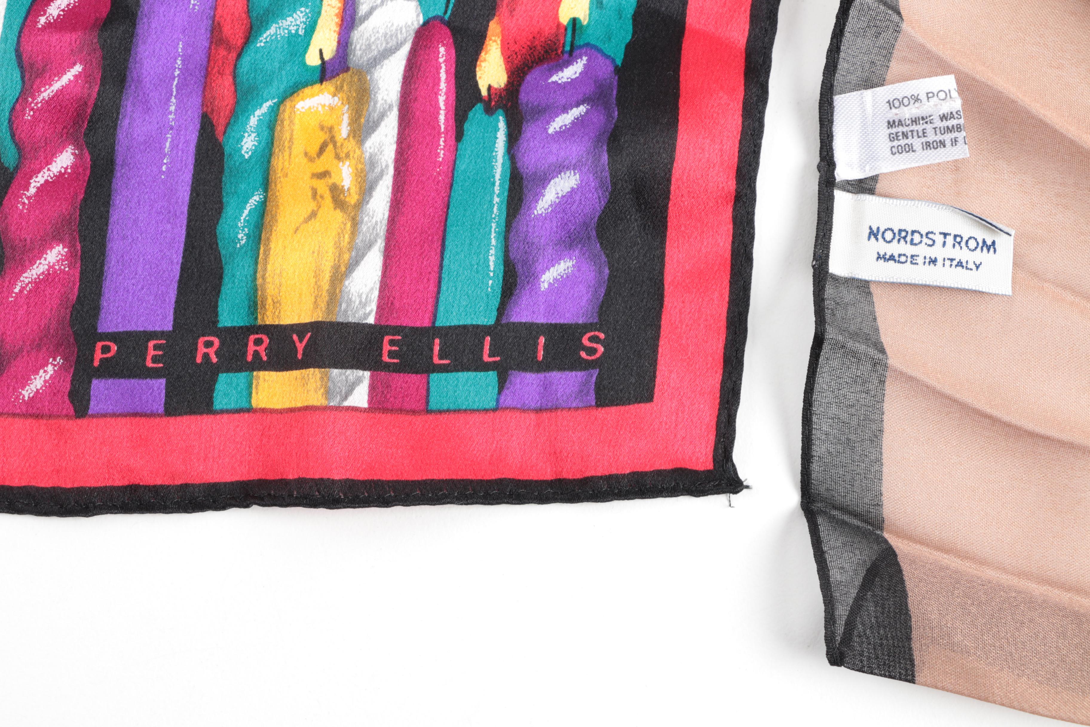 Women's Fashion Scarves Including Nordstrom and Perry Ellis