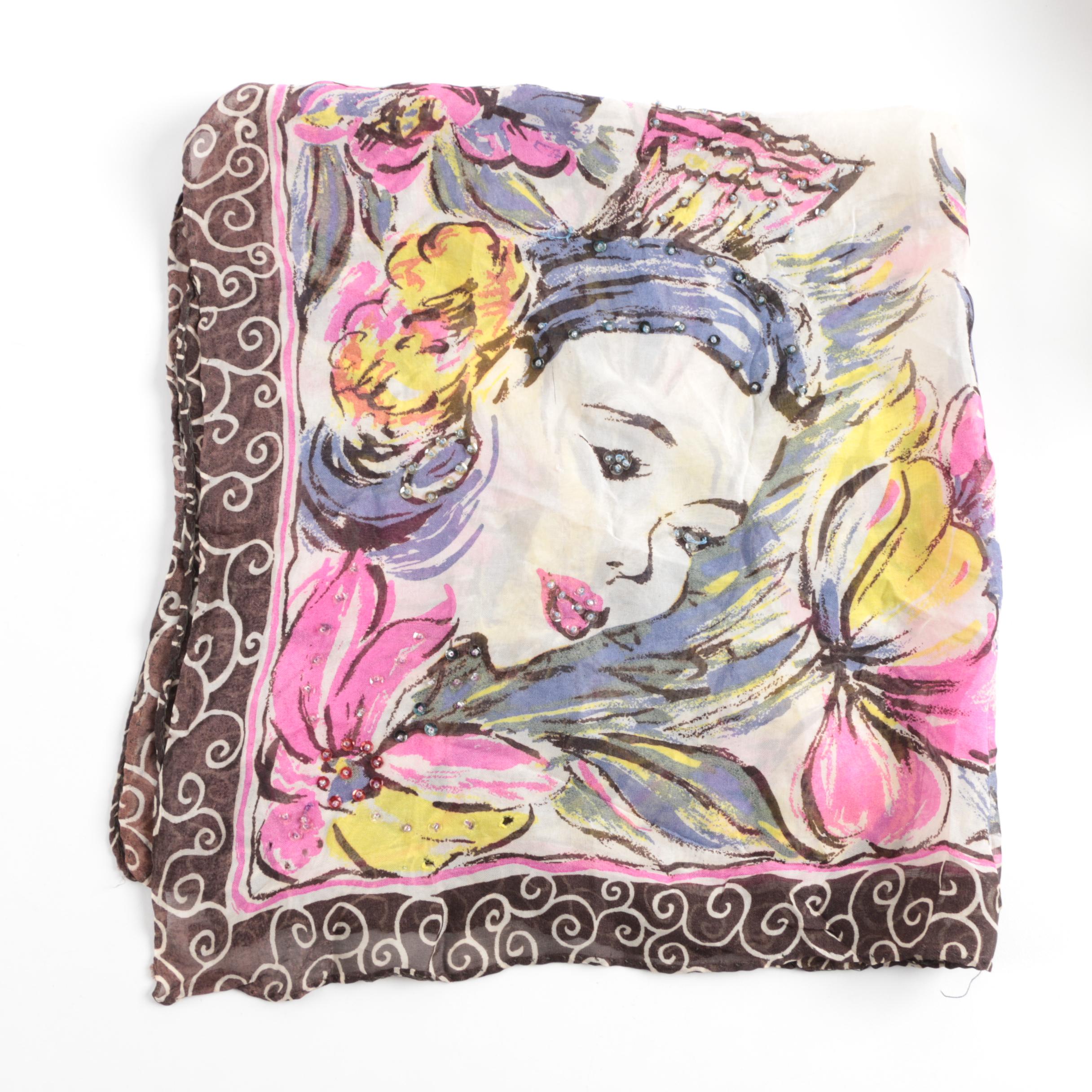 Women's Fashion Scarves Including Nordstrom and Perry Ellis