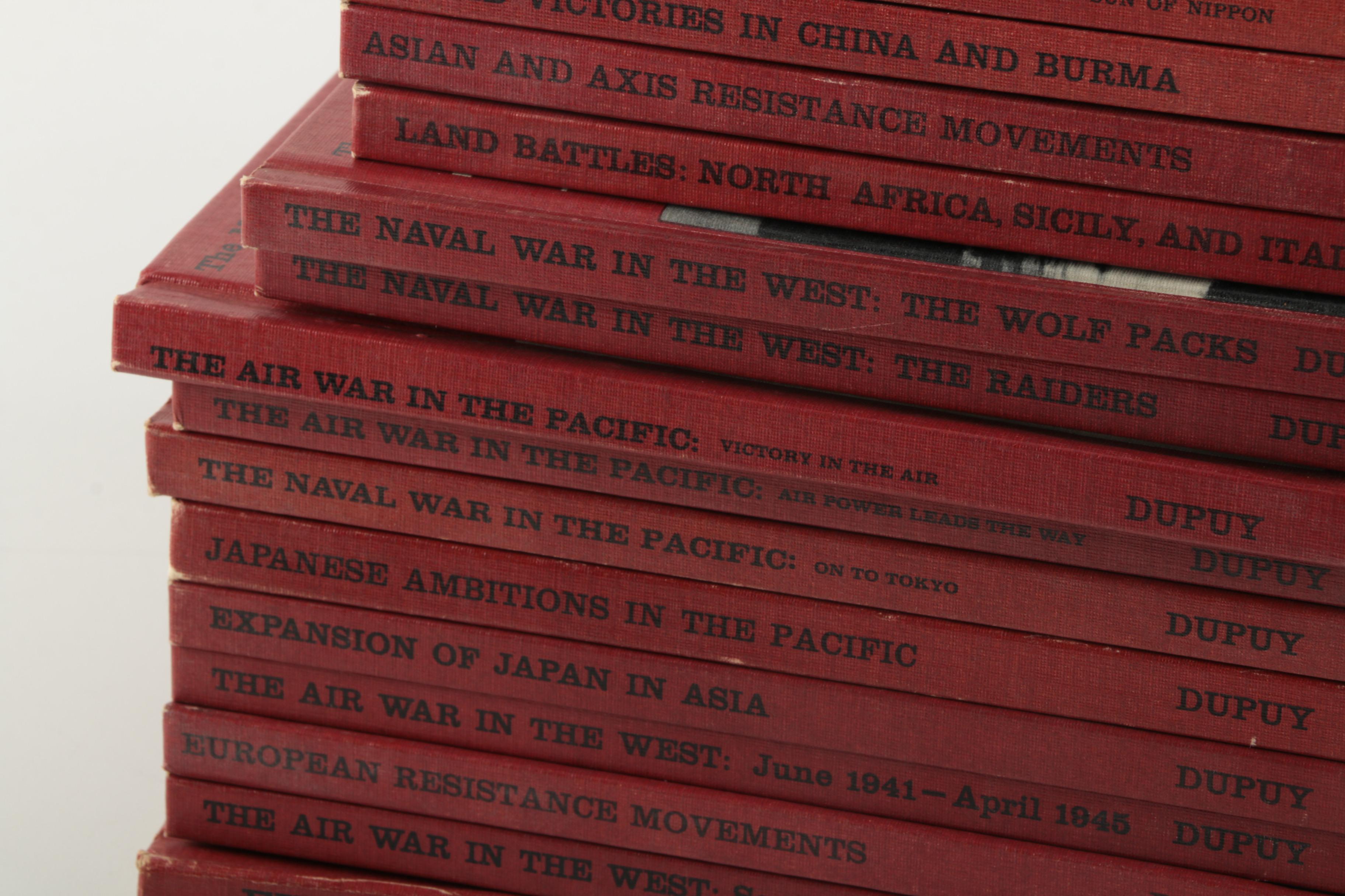 Complete Set of  "Military History of World War II" Books