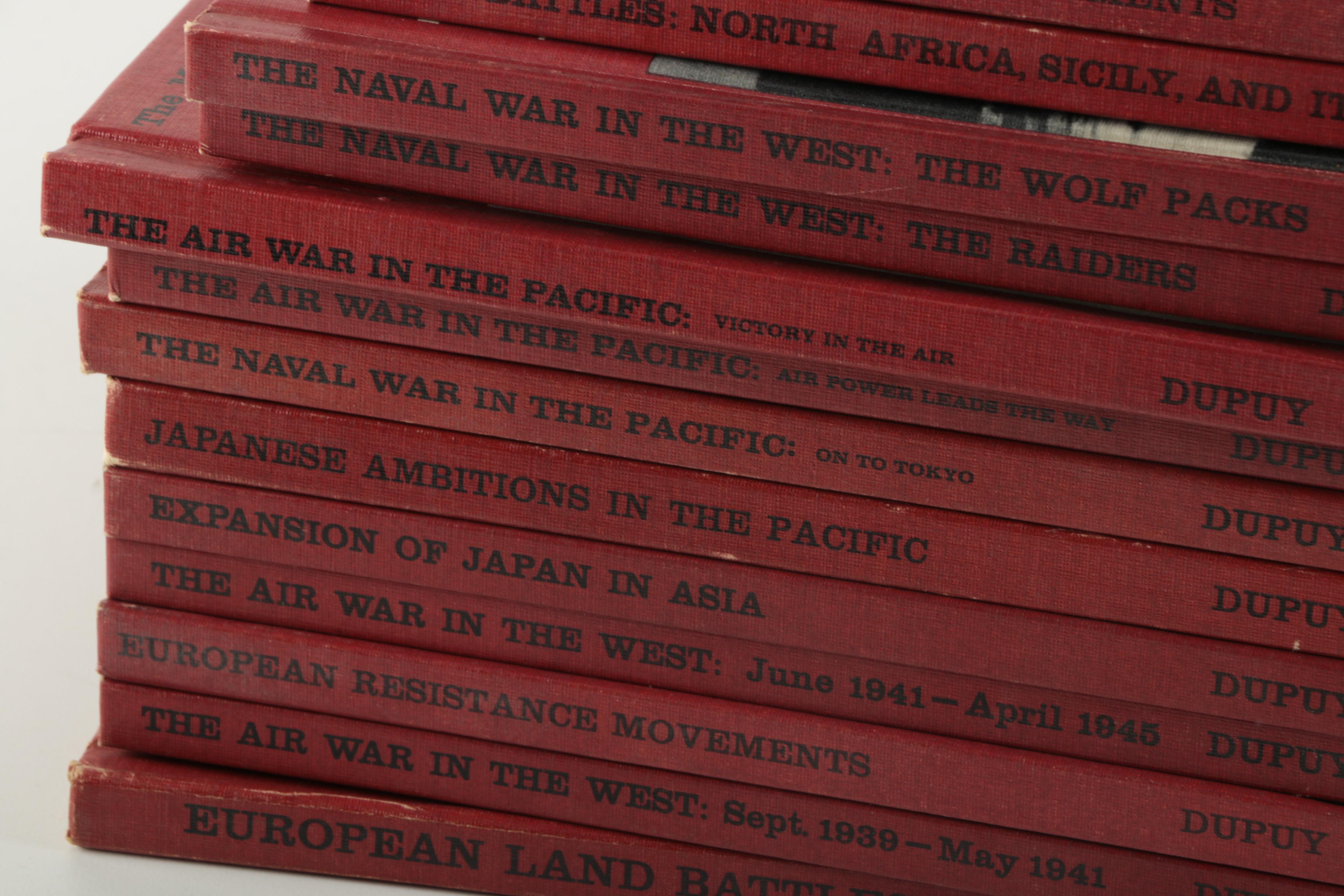 Complete Set of  "Military History of World War II" Books