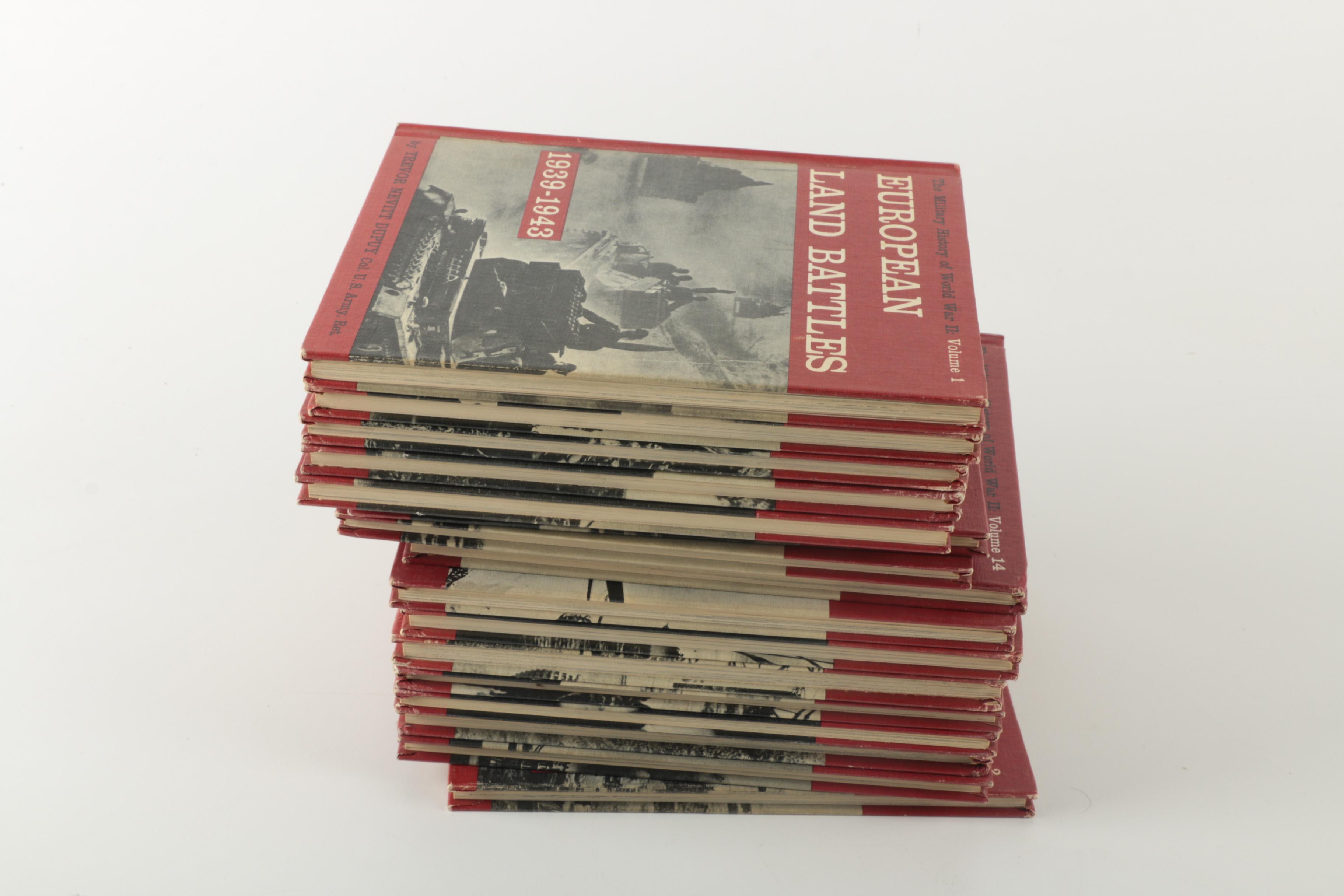 Complete Set of  "Military History of World War II" Books