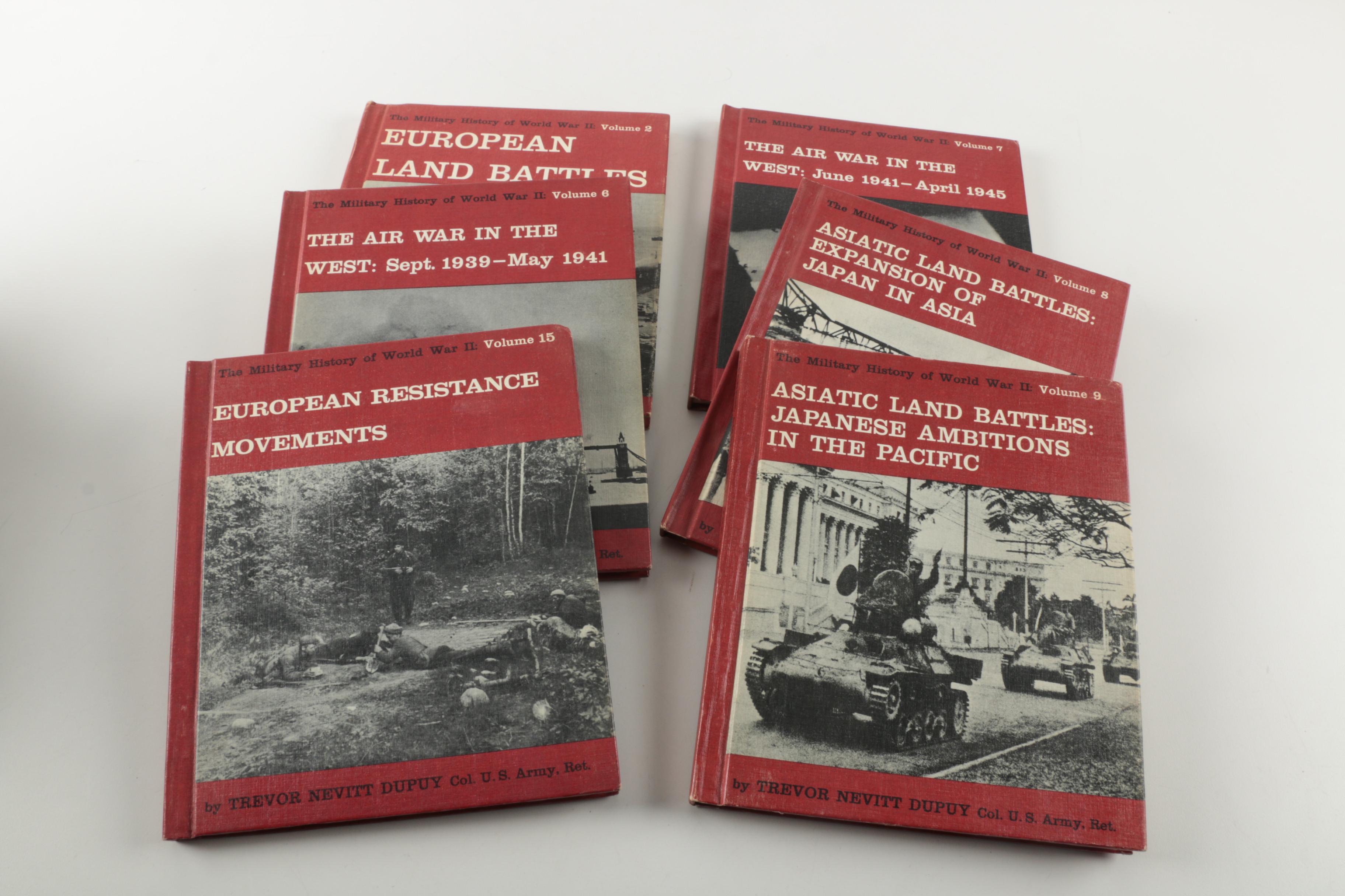 Complete Set of  "Military History of World War II" Books