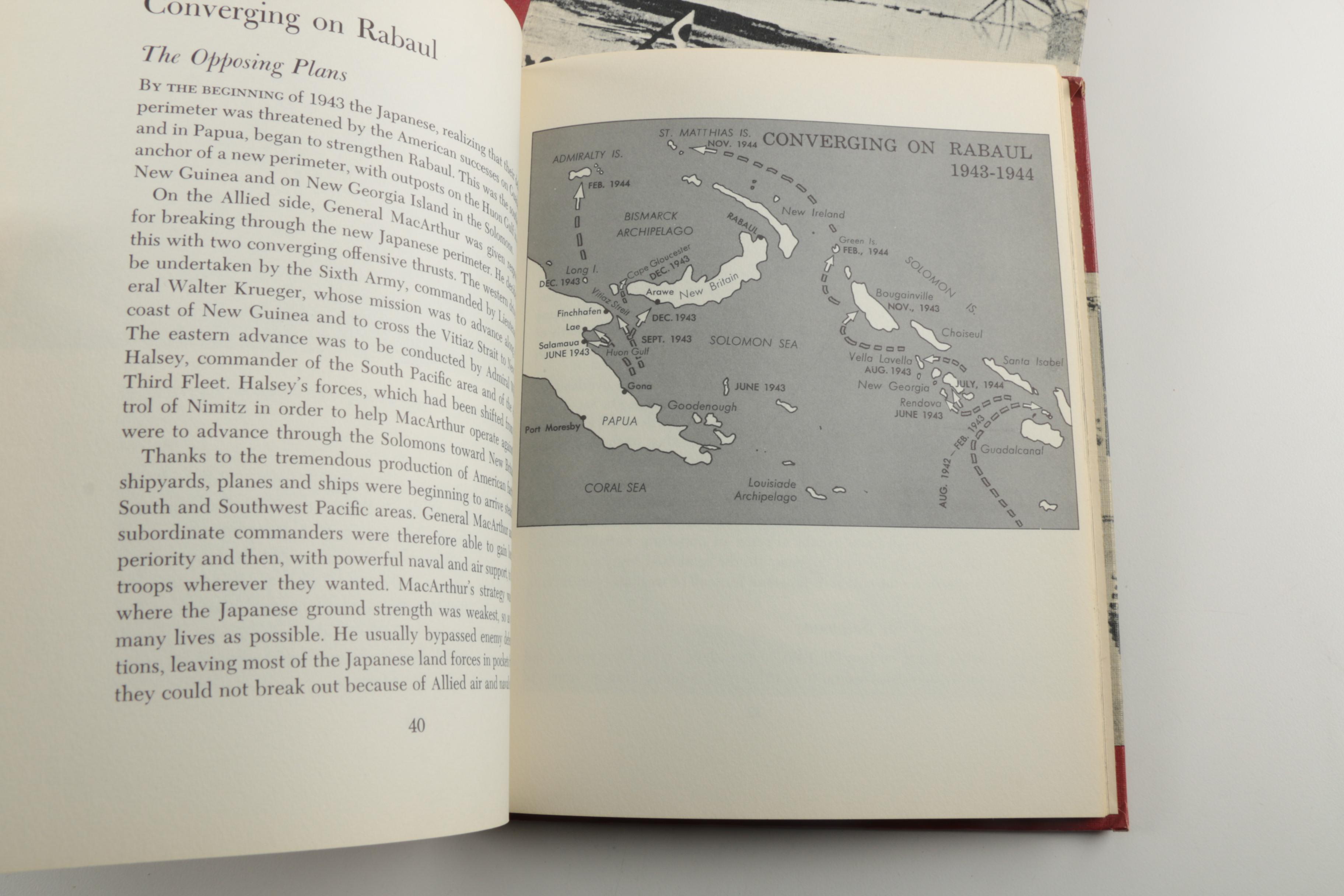 Complete Set of  "Military History of World War II" Books