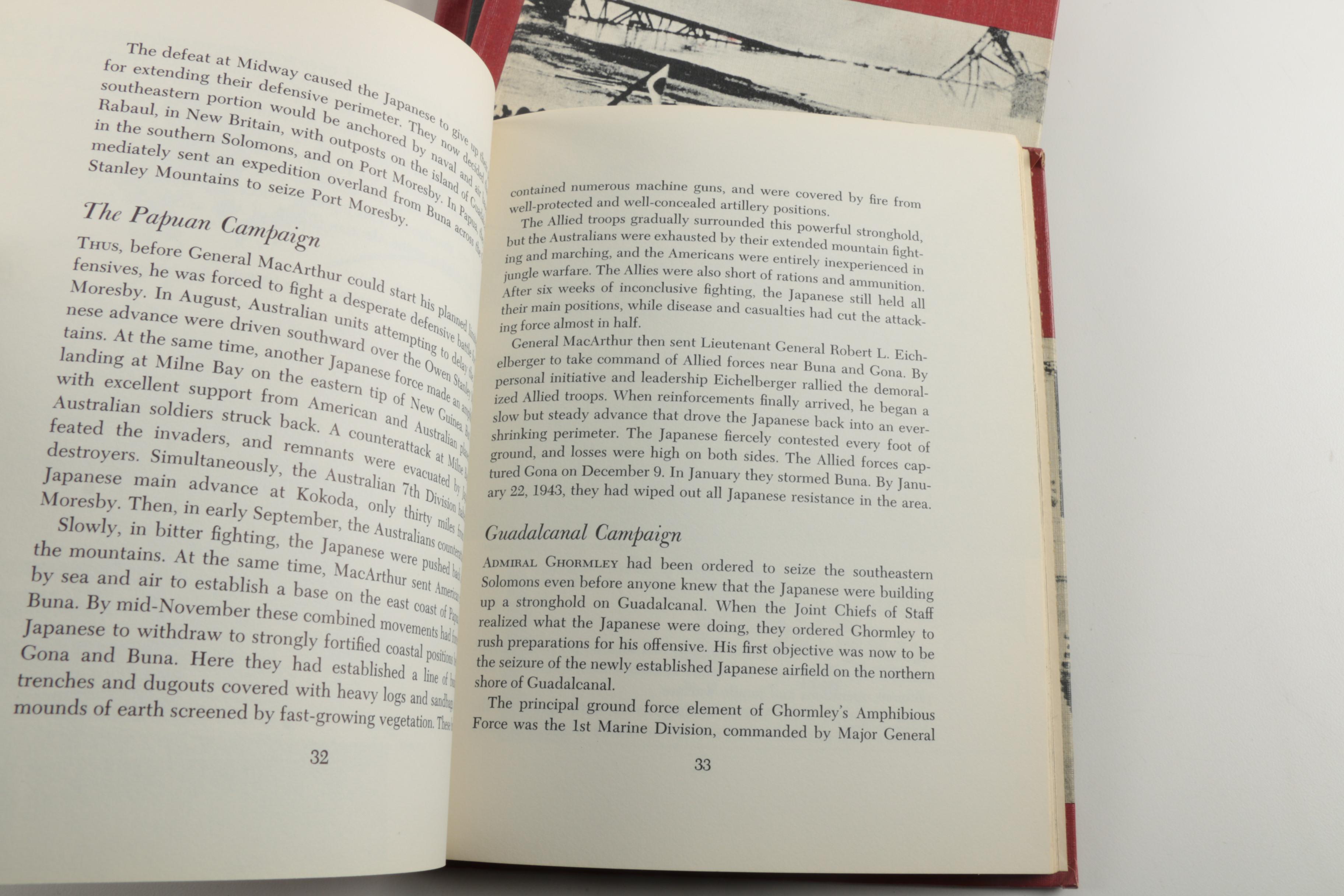 Complete Set of  "Military History of World War II" Books