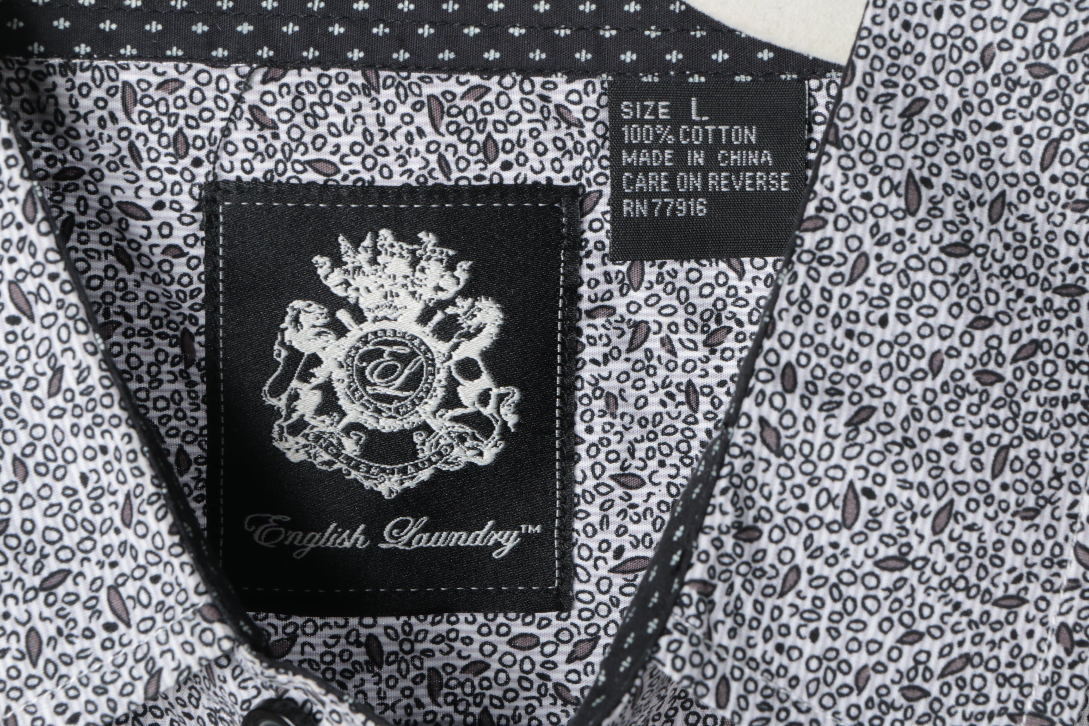 Men's Button-Down Shirts with English Laundry