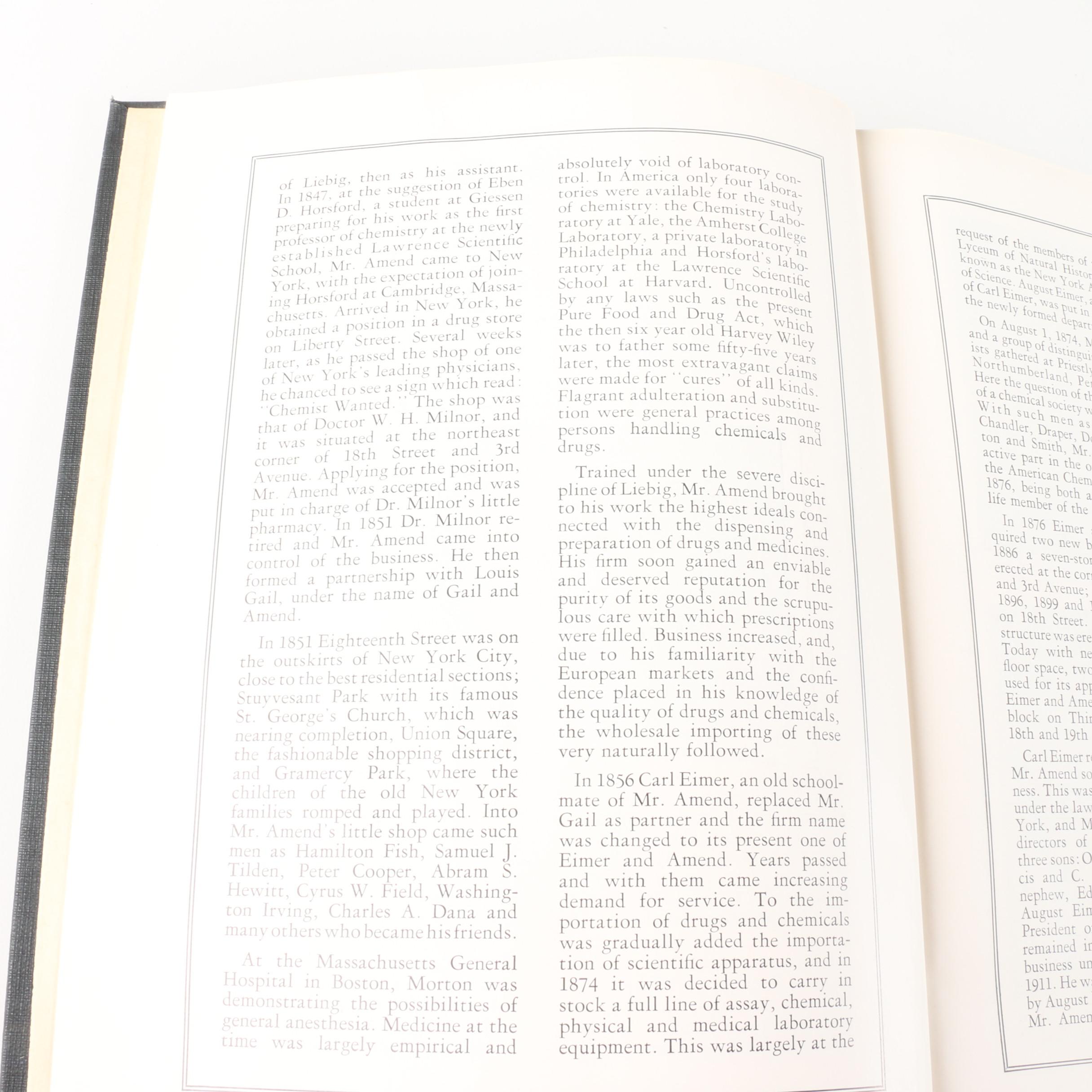 1927 Elmer & Amend "Biological, Chemical and Metallurgical Apparatus Catalog"