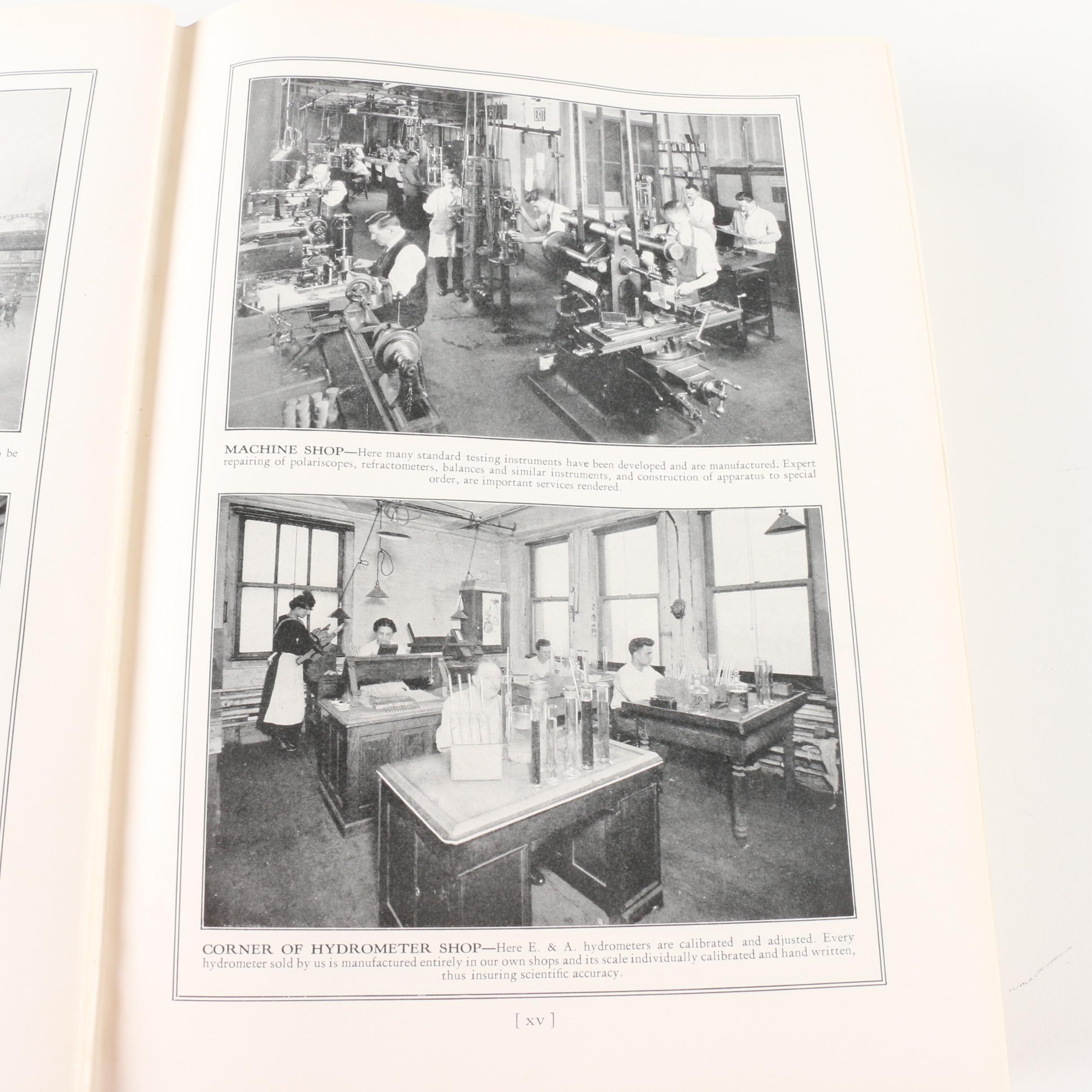 1927 Elmer & Amend "Biological, Chemical and Metallurgical Apparatus Catalog"