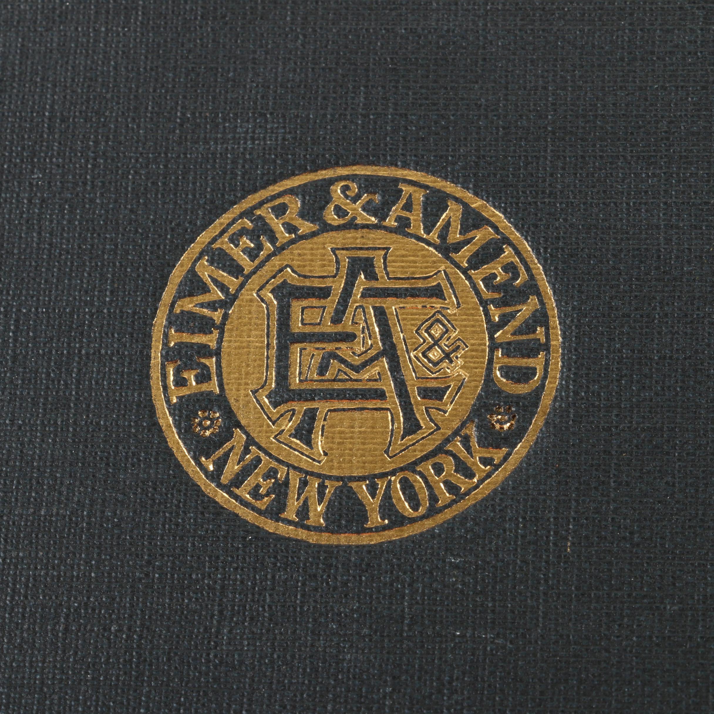 1927 Elmer & Amend "Biological, Chemical and Metallurgical Apparatus Catalog"