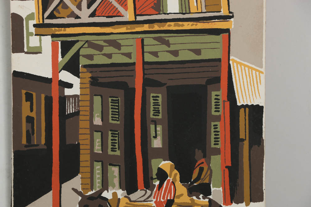 Assortment of Mark Coomer Serigraph on Board of Miscellaneous Scenes