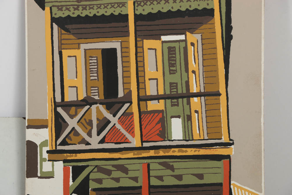 Assortment of Mark Coomer Serigraph on Board of Miscellaneous Scenes