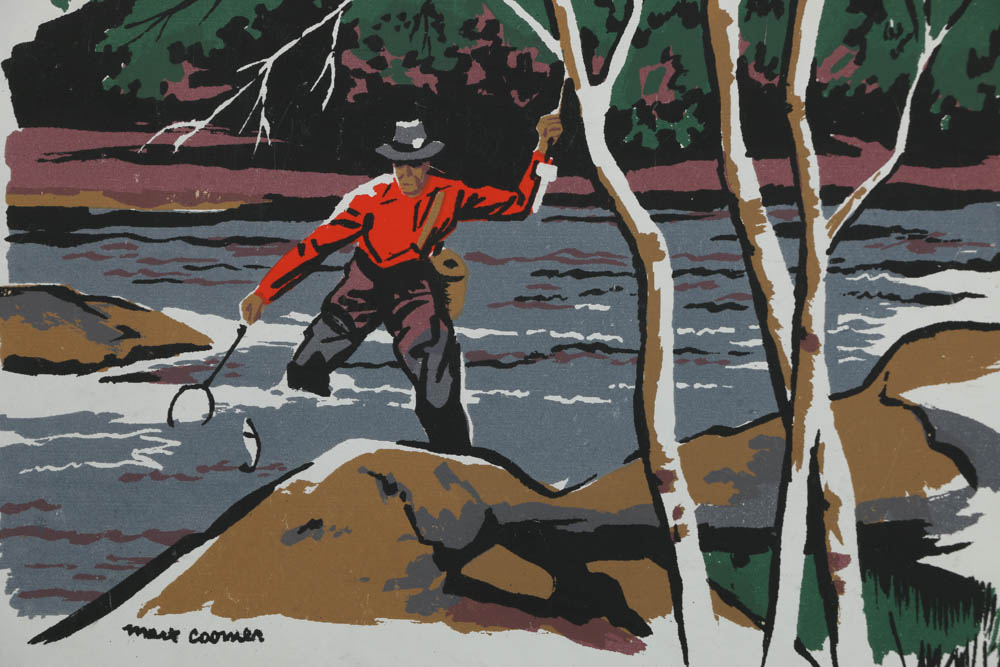 Assortment of Mark Coomer Serigraph on Board of Miscellaneous Scenes