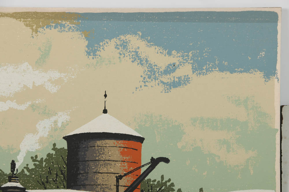 Assortment of Mark Coomer Serigraph on Board of Miscellaneous Scenes