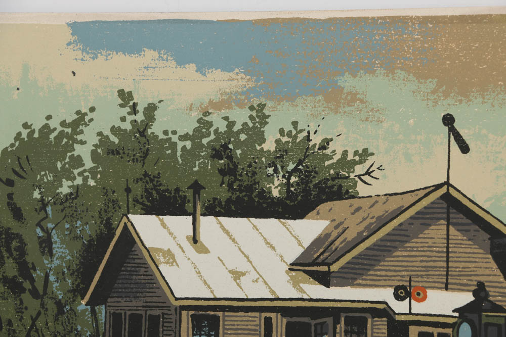 Assortment of Mark Coomer Serigraph on Board of Miscellaneous Scenes