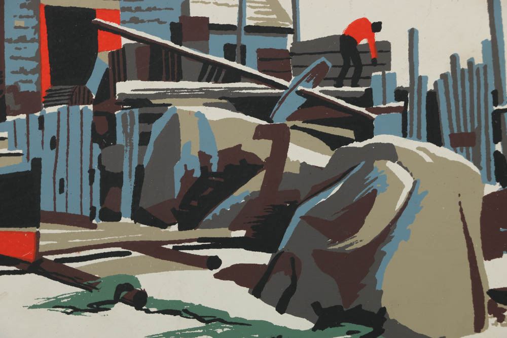 Assortment of Mark Coomer Serigraph on Board of Miscellaneous Scenes