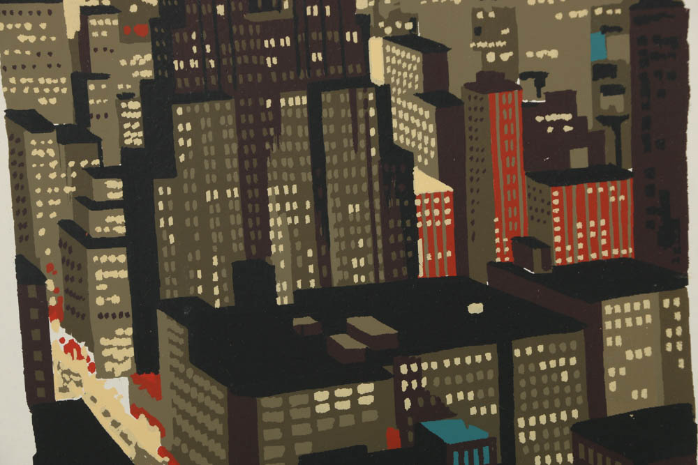 Assortment of Mark Coomer Serigraph on Board of Miscellaneous Scenes