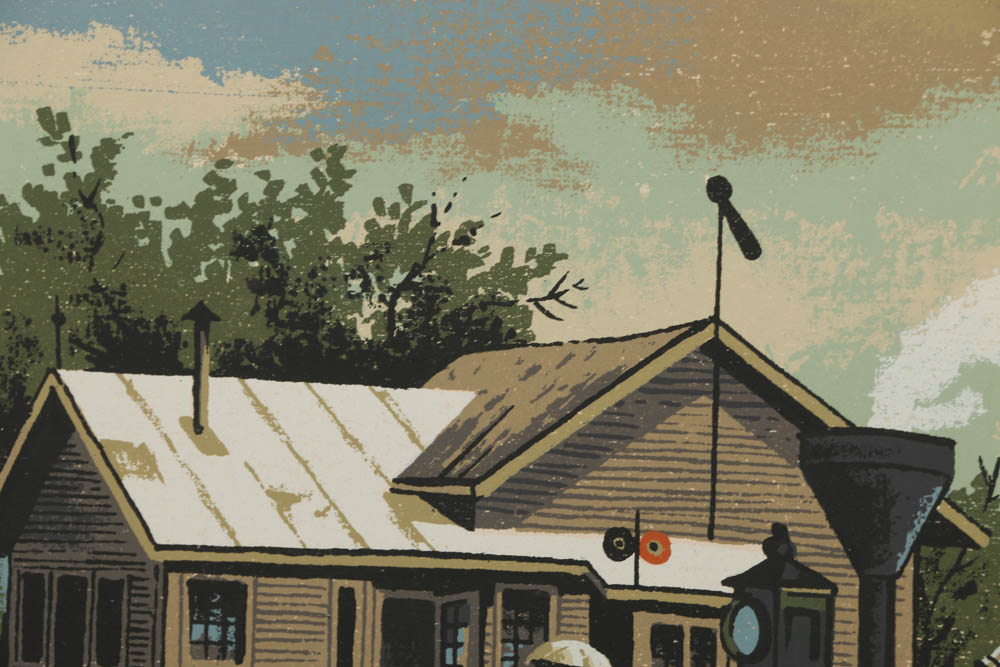 Collection of Mark Coomer Serigraphs on Boards of Genre Scenes