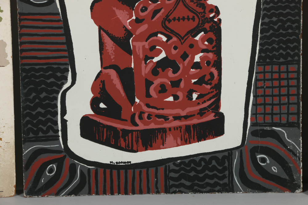 Assortment of Mark Commer Serigraphs on Board Various Subjects