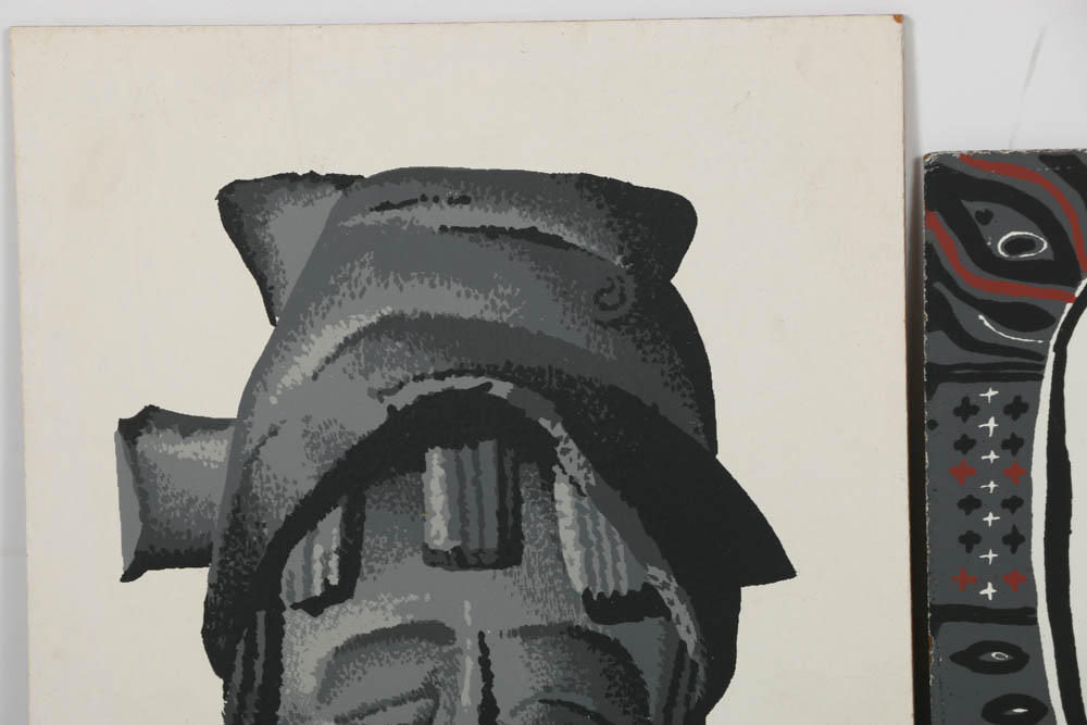 Variety of Mark Coomer Serigraphs on Boards