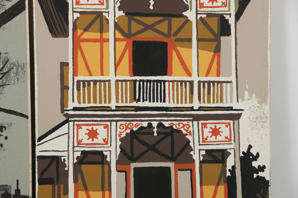 Assortment of Mark Coomer Serigraphs on Board