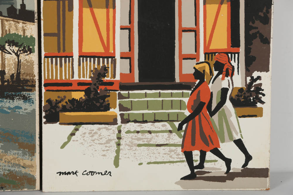 Assortment of Mark Coomer Serigraphs on Board