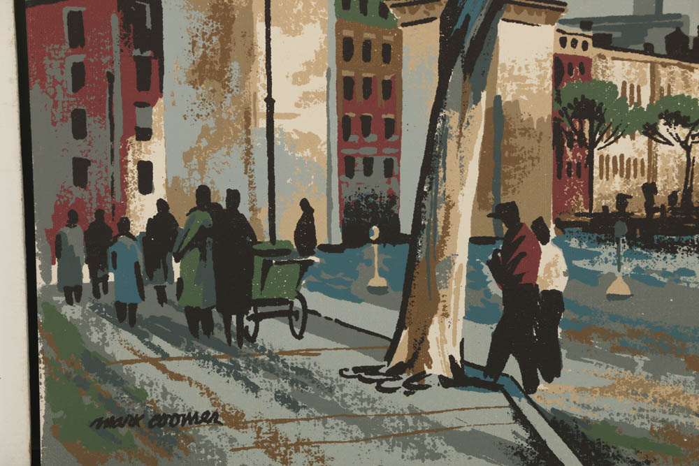 Assortment of Mark Coomer Serigraphs on Board
